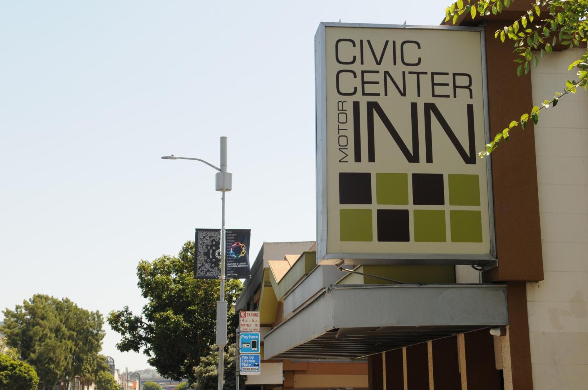 Civic Center Motor Inn San Francisco Exterior foto