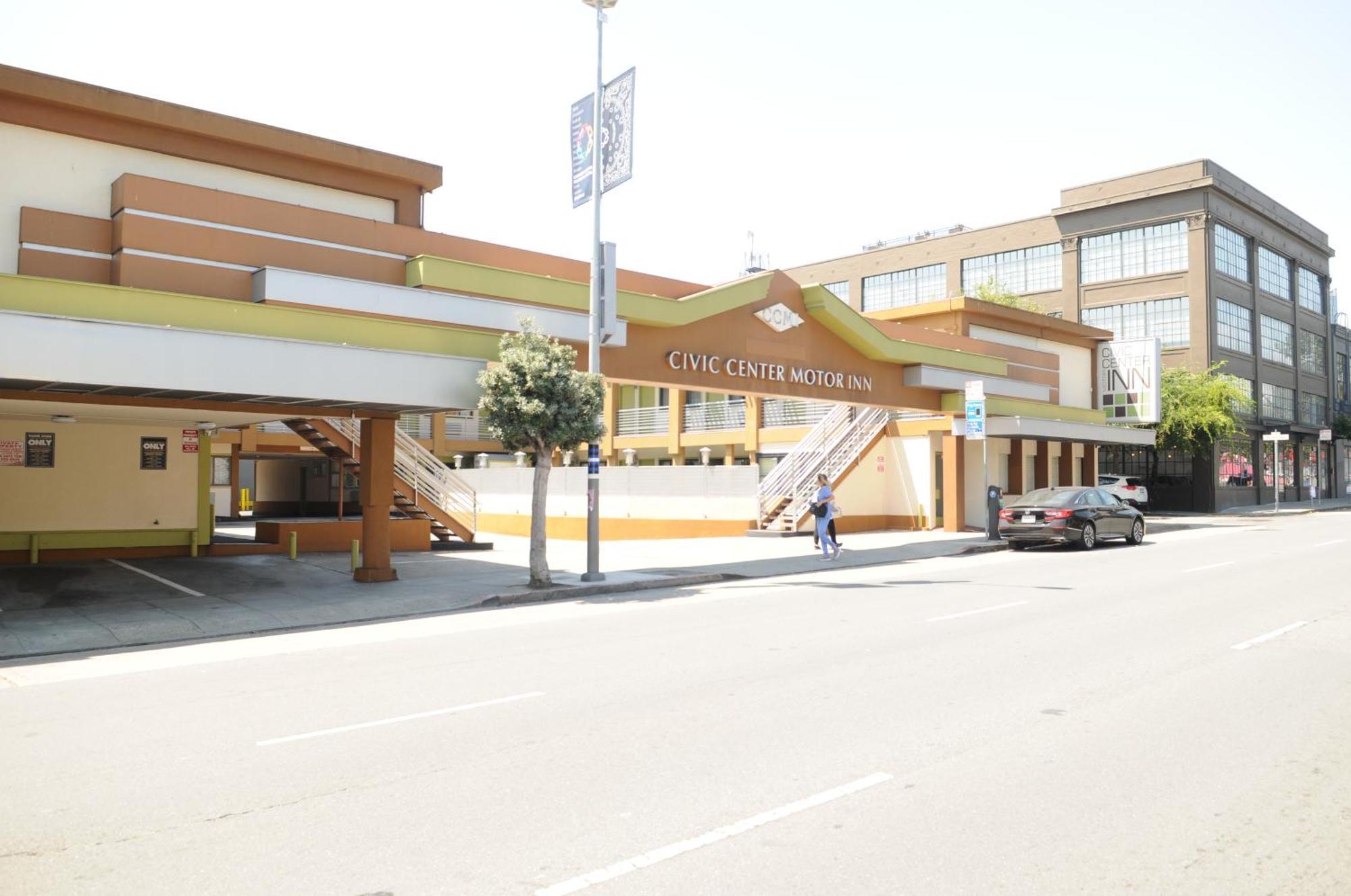 Civic Center Motor Inn San Francisco Exterior foto